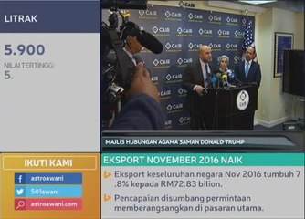 Majlis hubungan agama saman  Donald Trump