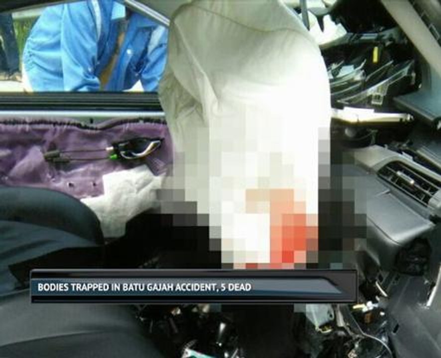 Bodies trapped in Batu Gajah accident, 5 dead