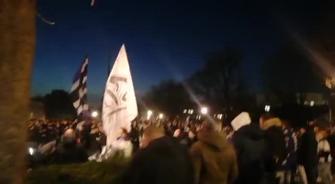 Coupe de Belgique: les supporters d’Anderlecht font monter l’ambiance avant le match contre Eupen