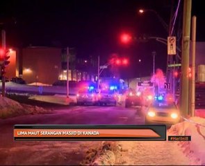 Lima maut serangan masjid di Kanada