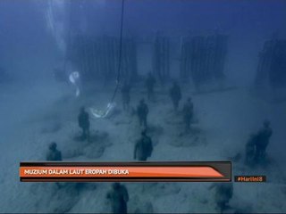 Muzium bawah laut Eropah dibuka
