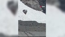 Kar tünelleri olası çığ faciasını önledi
