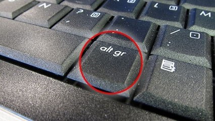 Voici à quoi sert réellement la touche mystérieuse de votre clavier appelée Alt GR