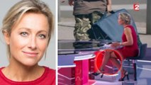 Les jambes de Anne Sophie Lapix sur le plateau du JT de France 2 font polémique