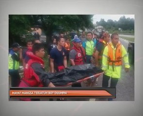 Mayat mangsa terjatuh bot dijumpai