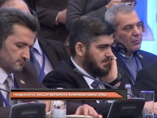 Pemberontak enggan bersemuka rundingan damai Syria