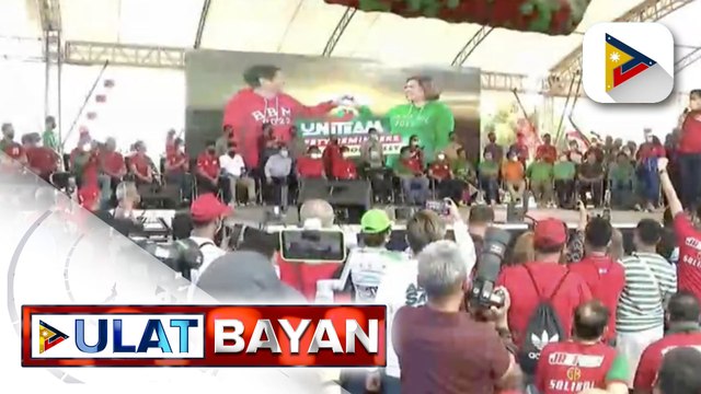 BBM-Sara UniTeam, sa Balayan at Calatagan, Batangas nangampanya ngayong araw; BBM, iginiit ang kahalagahan ng pagpapatuloy sa mga proyekto ni Pres. Duterte