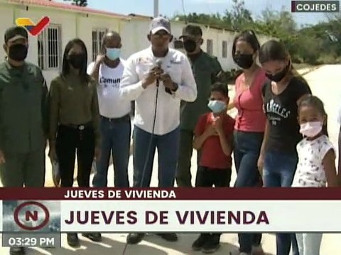 Cojedes | A través de la autoconstrucción la GMVV entregó nuevas viviendas en el municipio Ricaurte