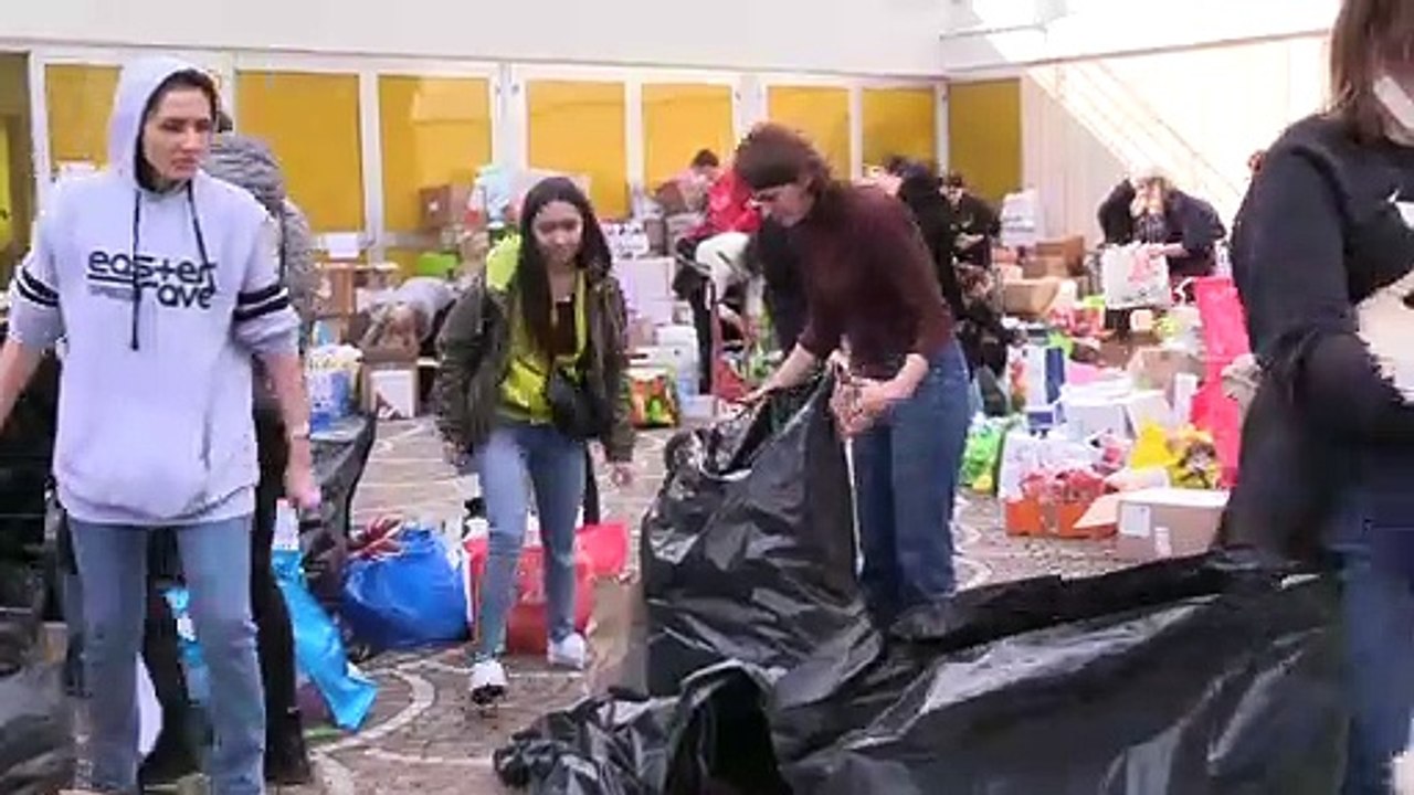 Roma, nella Basilica di Santa Sofia la raccolta di beni di prima necessità per i profughi ucraini