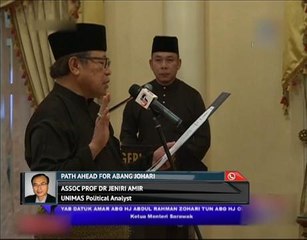 Path ahead for Abang Johari