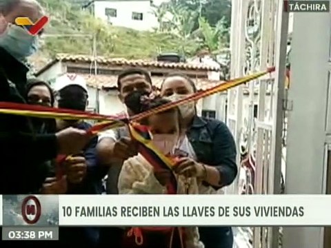 GMVV beneficia a las familias de Táchira con la entrega de nuevas viviendas dignas