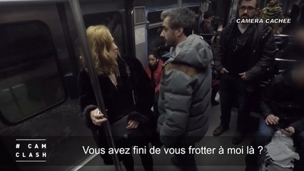 "Cam Clash": des Parisiens réagissent face à un frotteur dans le métro