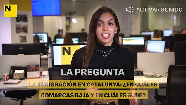 La inmigración en Catalunya:¿ en cuáles comarcas baja y en cuáles sube?