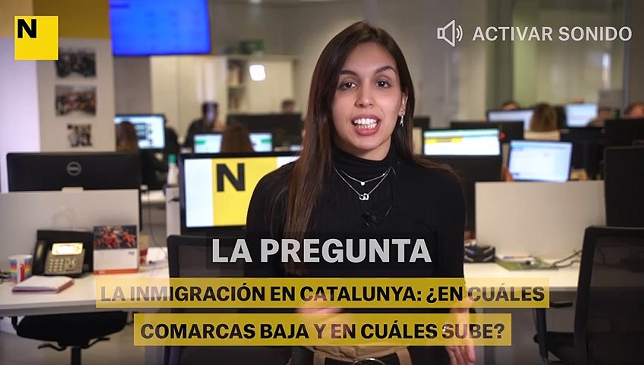 La inmigración en Catalunya:¿ en cuáles comarcas baja y en cuáles sube?