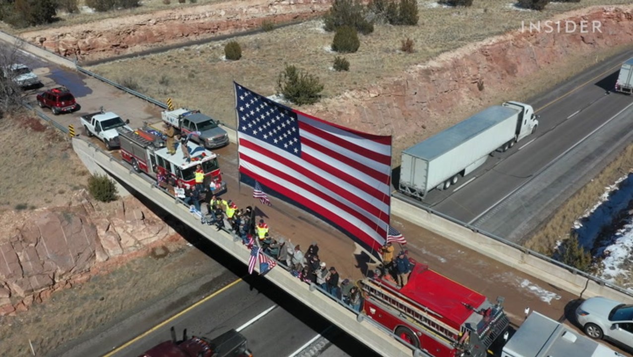 Inside the trucker convoy heading from California to Washington, DC