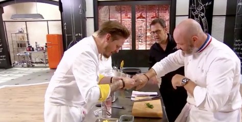 Top Chef : Philippe Etchebest se blesse, un candidat fait une chose improbable pour venir à son secours