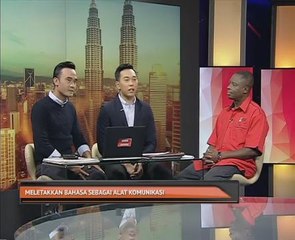 Meletakkan bahasa sebagai alat komunikasi