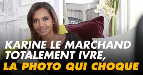Karine Le Marchand totalement ivre sur Instagram !