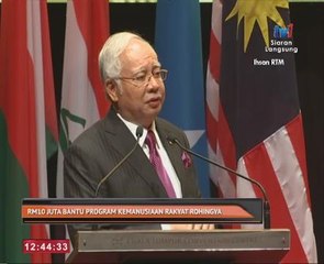 RM10 juta bantu program kemanusiaan rakyat Rohingya