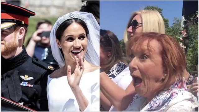 Mariage royal : Oh mon dieu , ce moment incroyable où Meghan Markle reconnaît une ancienne connaissance dans la foule
