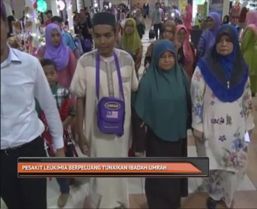 Pesakit leukemia berpeluang tunaikan ibadah umrah