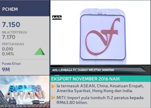 Ahli lembaga FIC diarah meletak jawatan