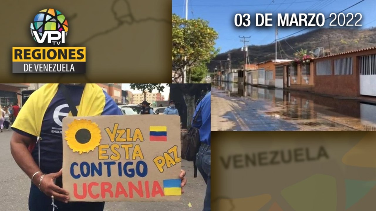 Noticias regiones de Venezuela - Jueves 03 de Marzo
