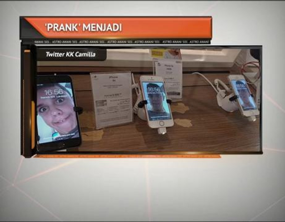 'Prank' menjadi