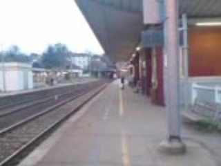 Arrivée d'un Z27500 en gare de Bernay