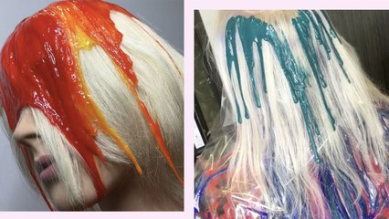 Drip Hair Color : la technique de coloration WTF d'Instagram