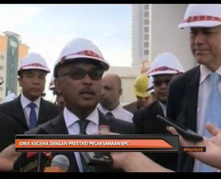 Idris kecewa dengan prestasi pelaksanaan EPC