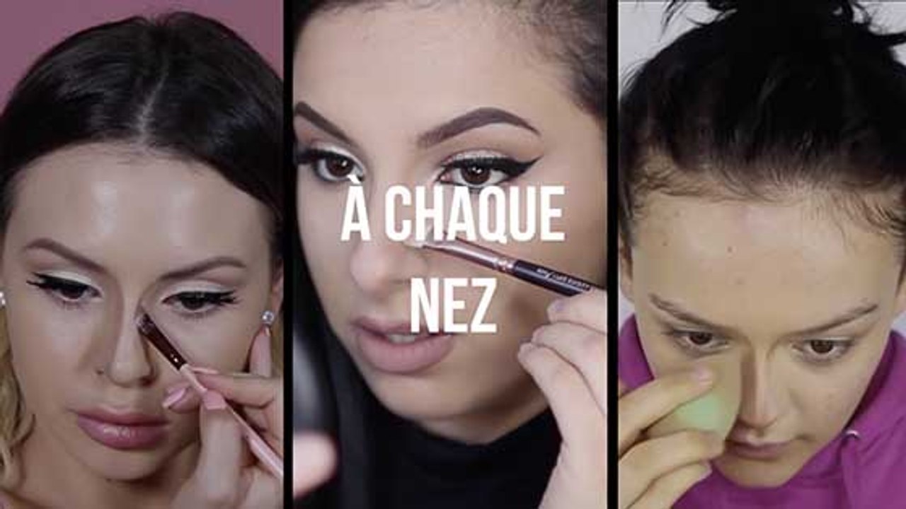 Make-up morpho : le nez
