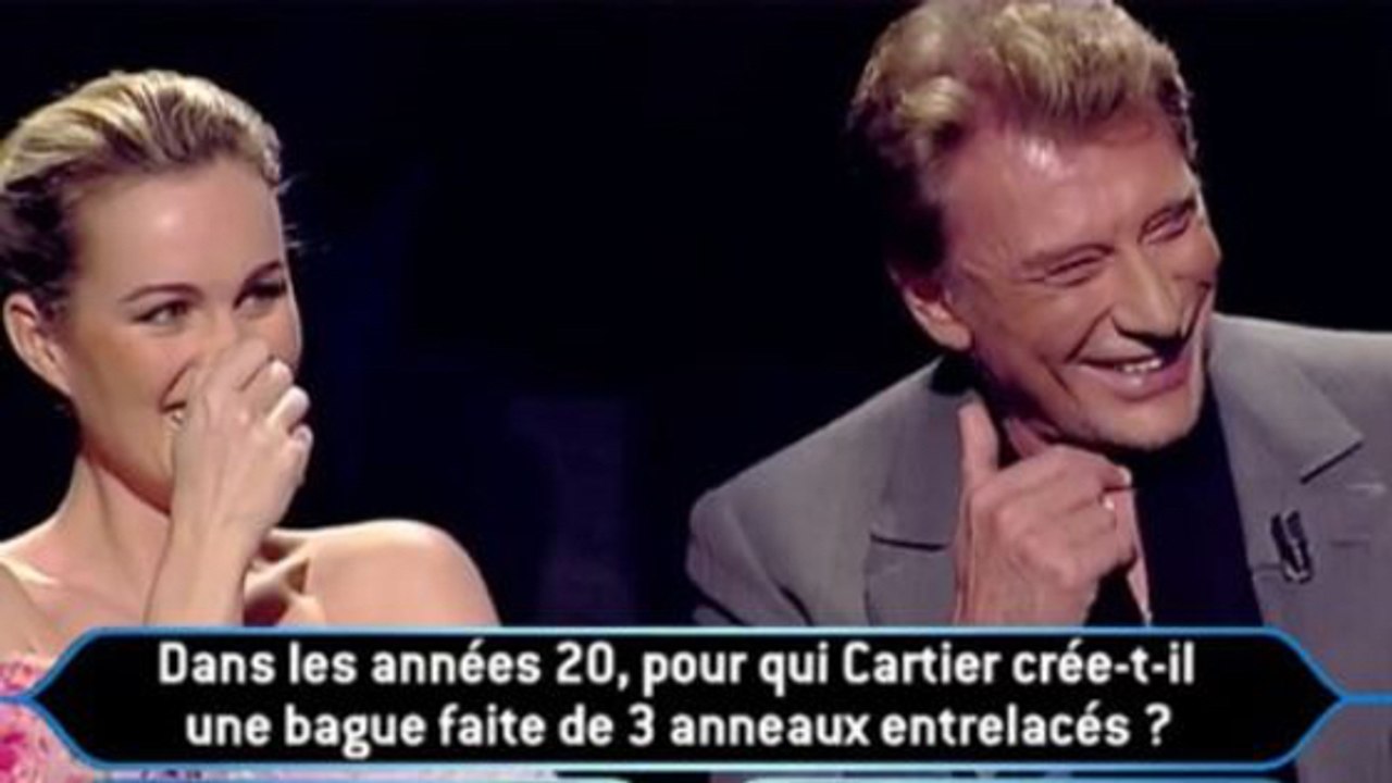 TF1 ressort une séquence embarrassante de Johnny Hallyday dans "Qui veut gagner des millions ?"