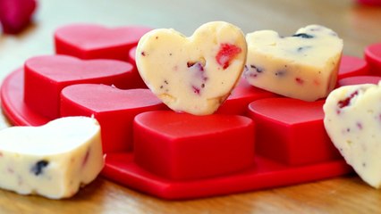Saint-Valentin : la recette facile de coeurs en chocolat