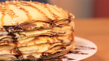 La recette du gâteau de crêpes géant