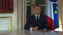 Trop long, trop sombre : les dessous du discours d'Emmanuel Macron, filmé dans la précipitation