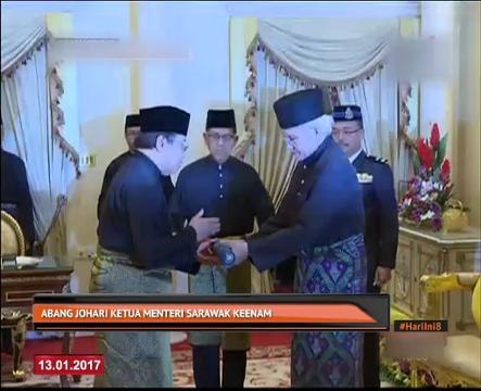 Abang Jo Ketua Menteri Sarawak Ke-6