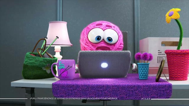 Purl , le court-métrage de Pixar qui dénonce le sexisme en entreprise