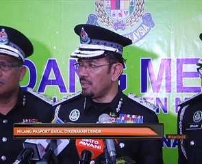 Hilang passport bakal dikenakan denda