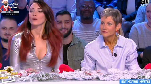 Oups ! Un accident de décolleté a frappé Delphine Wespiser dans TPMP