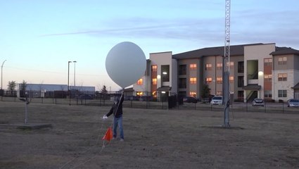 Helium shortage hits weather balloon operations