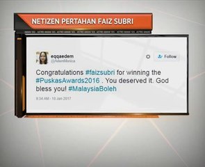 Netizen pertahan kejayaan Faiz Subri