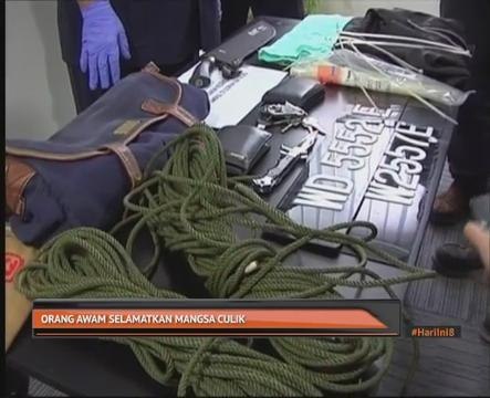 Orang awam selamatkan mangsa culik