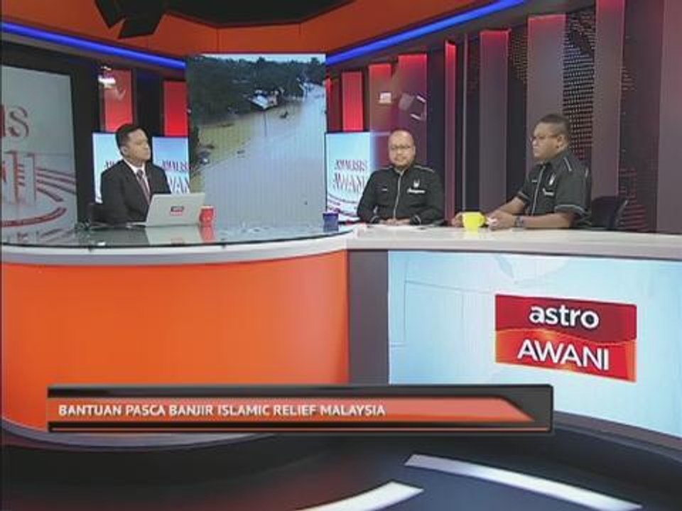 Bantuan pasca banjir Islamic Relief Malaysia