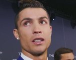 Cristiano Ronaldo and FIFA winners react to awards on red carpet