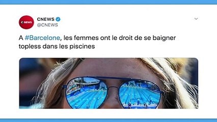 À Barcelone, vous pouvez faire du topless dans les piscines municipales