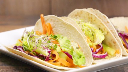 Recette healthy : réalisez des tacos veggie