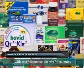 Hovid's manufacturing licences revoked