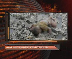 Gambar kanak-kanak Rohingya tarik perhatian dunia