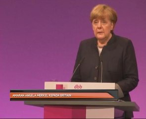 Amaran Angela Merkel kepada Britain
